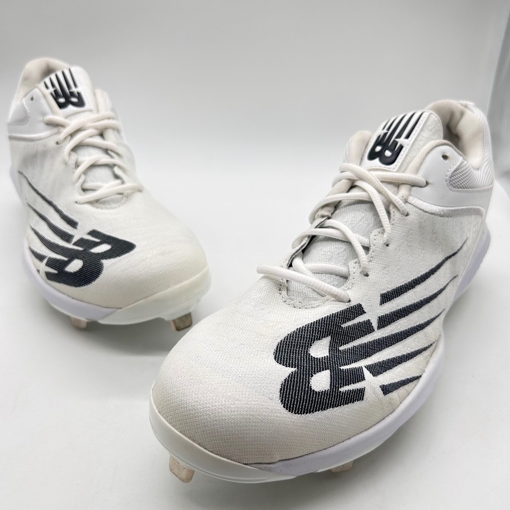 New Balance Baseball Cleats Fuelcell 4040 V6 Metal Cleats Mens Size 14 Cream